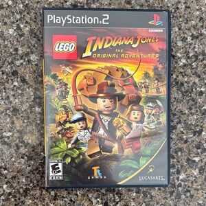 LEGO Indiana Jones Adventure Game for PlayStation 2 Like NEW